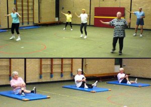 Dames en heren conditietraining